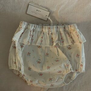 Tartine et Chocolat NWT floral baby bloomers 3 m